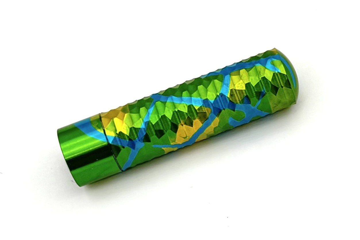 SchonDSGNAnodizedAluminumConfettiFunkFacetedPocketSixFP_F